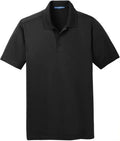Port Authority Diamond Jacquard Polo with custom logo embroidery