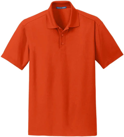 Port Authority Dry Zone Grid Polo with custom logo embroidery