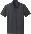 Port Authority Dry Zone Grid Polo with custom logo embroidery