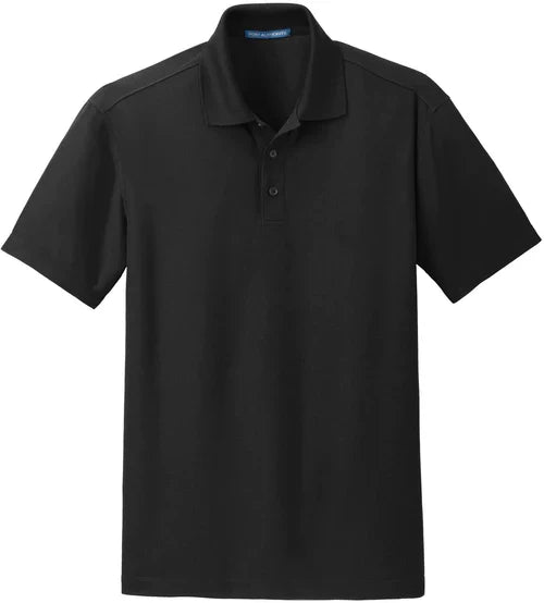 Port Authority Dry Zone Grid Polo with custom logo embroidery
