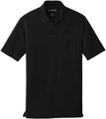 Port Authority Dry Zone UV Micro-Mesh Pocket Polo with custom logo embroidery