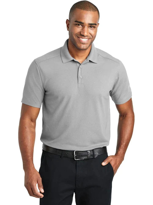 Port Authority EZPerformance Pique Polo with custom logo embroidery