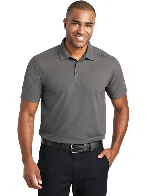 Port Authority EZPerformance Pique Polo with custom logo embroidery
