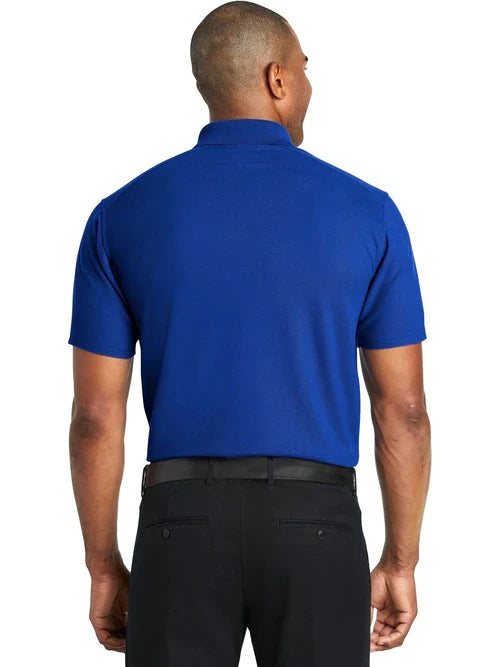 Port Authority EZPerformance Pique Polo with custom logo embroidery