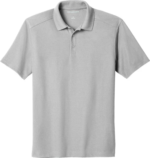 Port Authority EZPerformance Pique Polo with custom logo embroidery