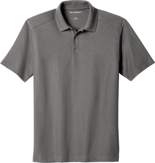 Port Authority EZPerformance Pique Polo with custom logo embroidery