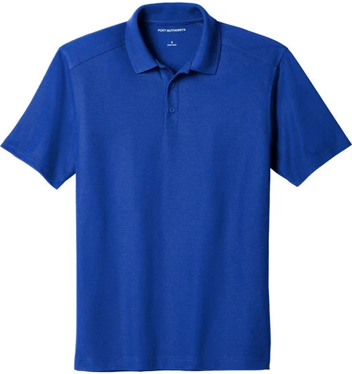 Port Authority EZPerformance Pique Polo with custom logo embroidery