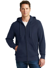 Sport-Tek Super Heavyweight Full-Zip Hooded Sweatshirt with custom logo embroidery