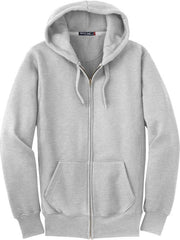 Sport-Tek Super Heavyweight Full-Zip Hooded Sweatshirt with custom logo embroidery