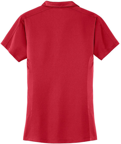 Port Authority Women's Diamond Jacquard Polo with custom logo embroidery