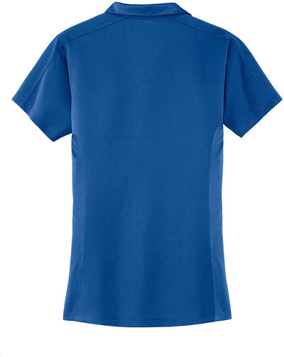 Port Authority Women's Diamond Jacquard Polo with custom logo embroidery