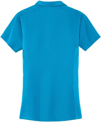 Port Authority Women's Diamond Jacquard Polo with custom logo embroidery