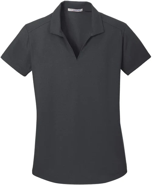 Port Authority Ladies Dry Zone Grid Polo with custom logo embroidery