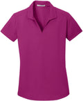 Port Authority Ladies Dry Zone Grid Polo with custom logo embroidery