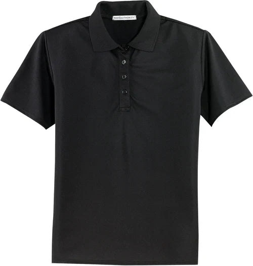 Port Authority Ladies Dry Zone Ottoman Polo with custom logo embroidery