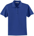 Port Authority Ladies Dry Zone Ottoman Polo with custom logo embroidery