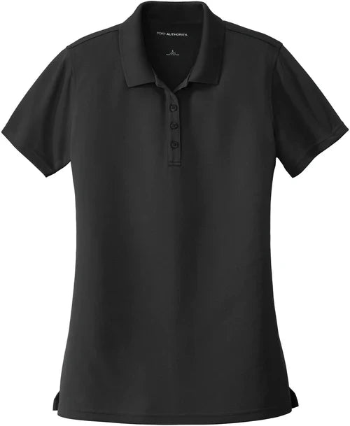 Port Authority Ladies Dry Zone UV Micro-Mesh Polo with custom logo embroidery