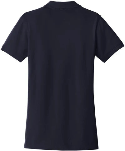Port Authority Women's EZCotton Polo with custom logo embroidery