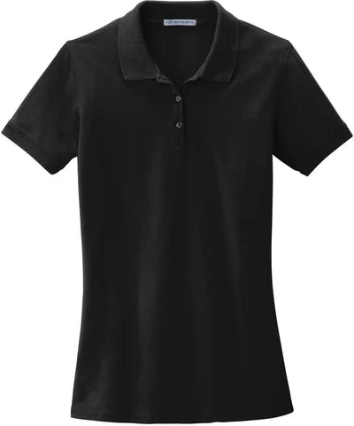 Port Authority Women's EZCotton Polo with custom logo embroidery
