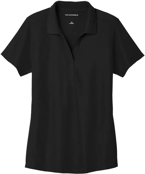 Port Authority Ladies EZPerformance Pique Polo with custom logo embroidery