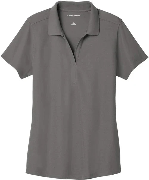 Port Authority Ladies EZPerformance Pique Polo with custom logo embroidery