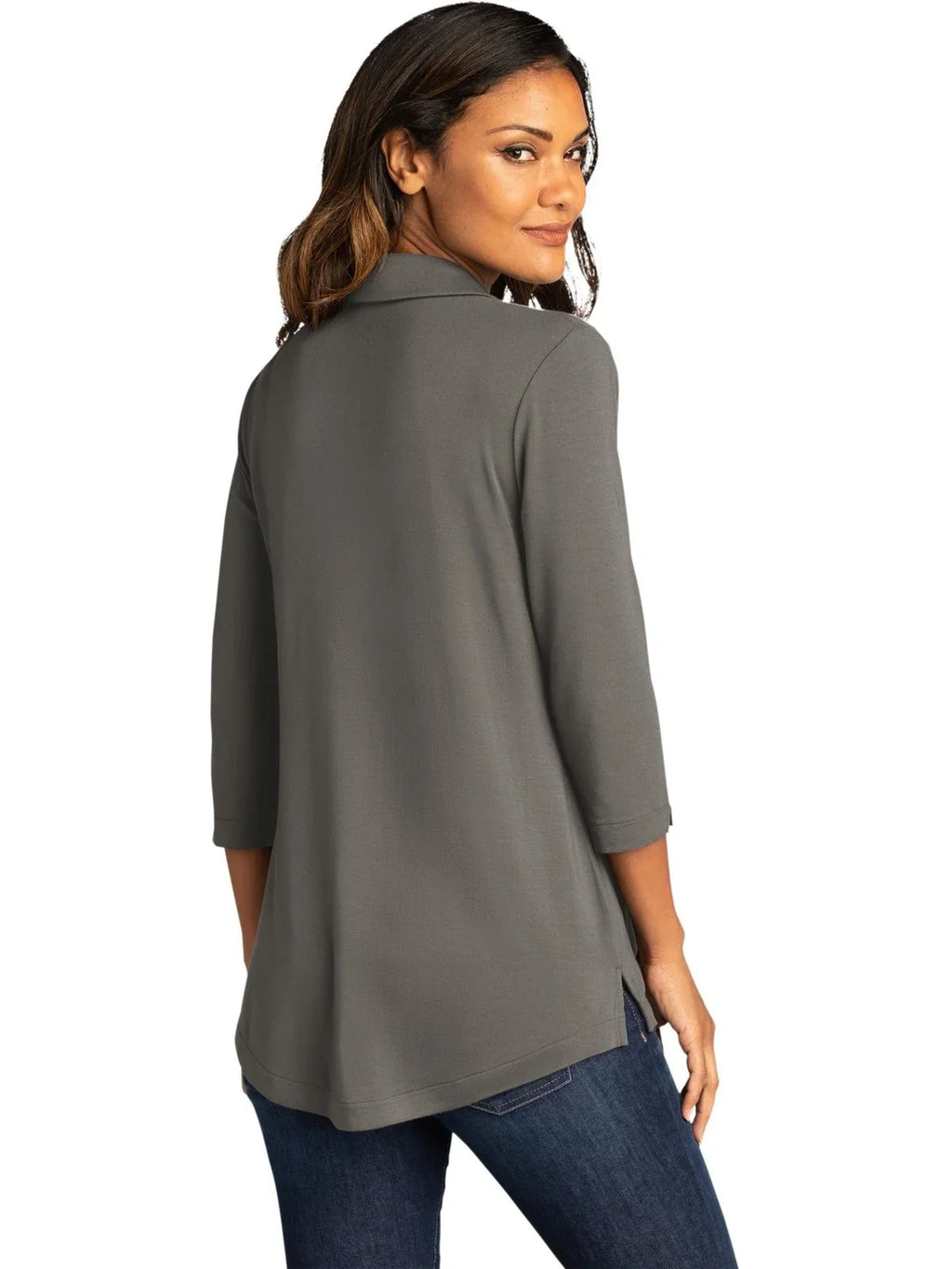 Port Authority Women's Luxe Knit Tunic with custom logo embroidery