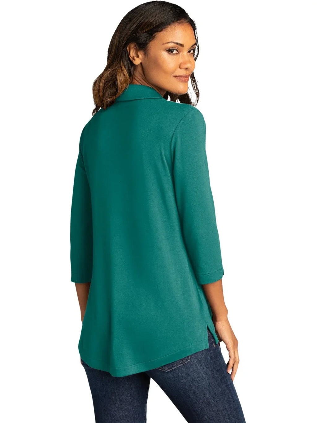 Port Authority Women's Luxe Knit Tunic with custom logo embroidery