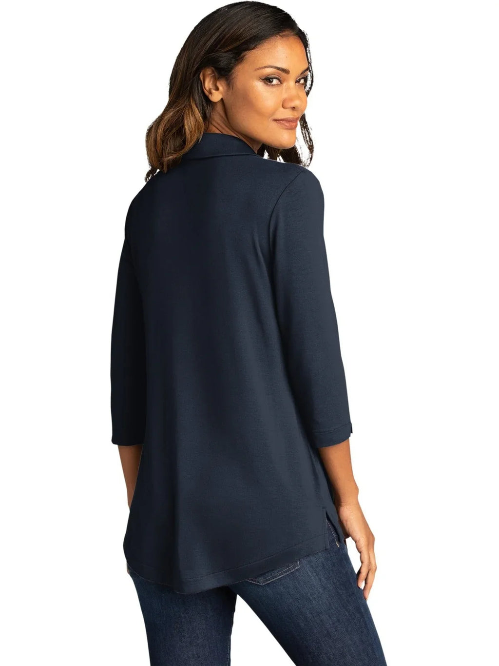 Port Authority Women's Luxe Knit Tunic with custom logo embroidery
