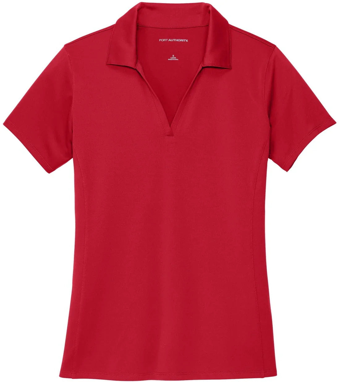 Port Authority Women's Performance Staff Polo with custom logo embroidery