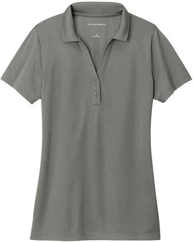 Port Authority Women's C-FREE Performance Polo with custom logo embroidery
