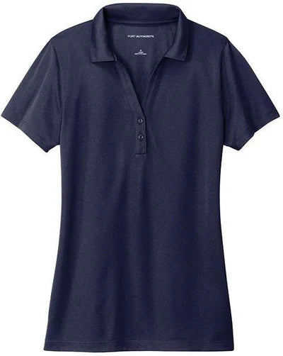 Port Authority Women's C-FREE Performance Polo with custom logo embroidery