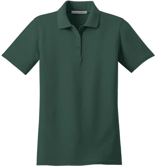 Port Authority Ladies Stain-Release Polo with custom logo embroidery