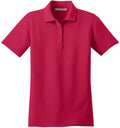 Port Authority Ladies Stain-Release Polo with custom logo embroidery