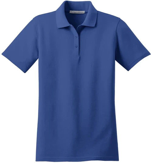 Port Authority Ladies Stain-Release Polo with custom logo embroidery