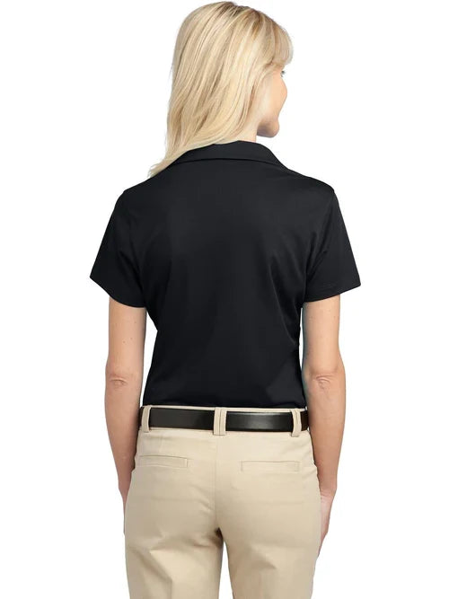 Port Authority Ladies Tech Pique Polo with custom logo embroidery