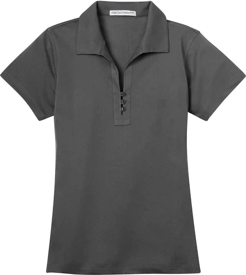 Port Authority Ladies Tech Pique Polo with custom logo embroidery