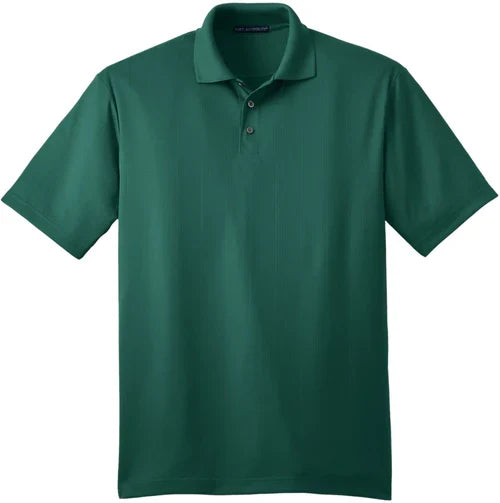 Port Authority Performance Fine Jacquard Polo with custom logo embroidery