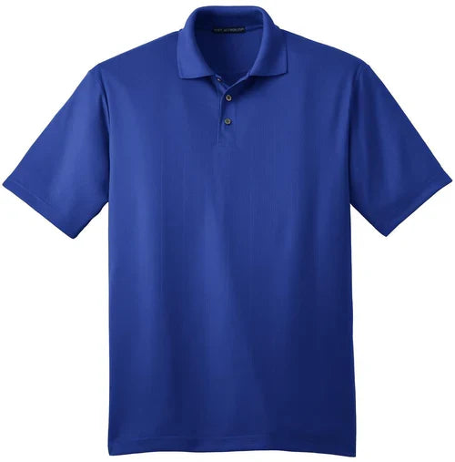 Port Authority Performance Fine Jacquard Polo with custom logo embroidery