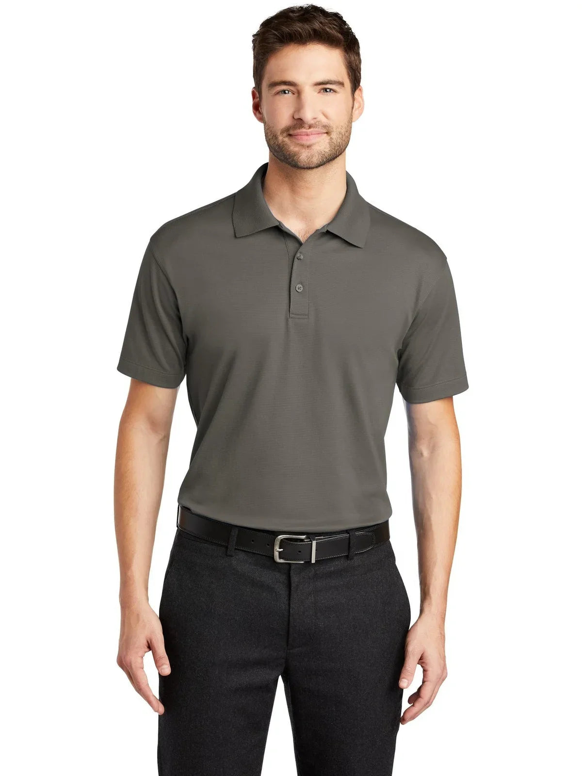 Port Authority Rapid Dry Mesh Polo with custom logo embroidery