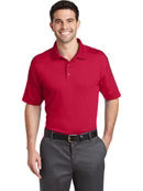 Port Authority Rapid Dry Mesh Polo with custom logo embroidery
