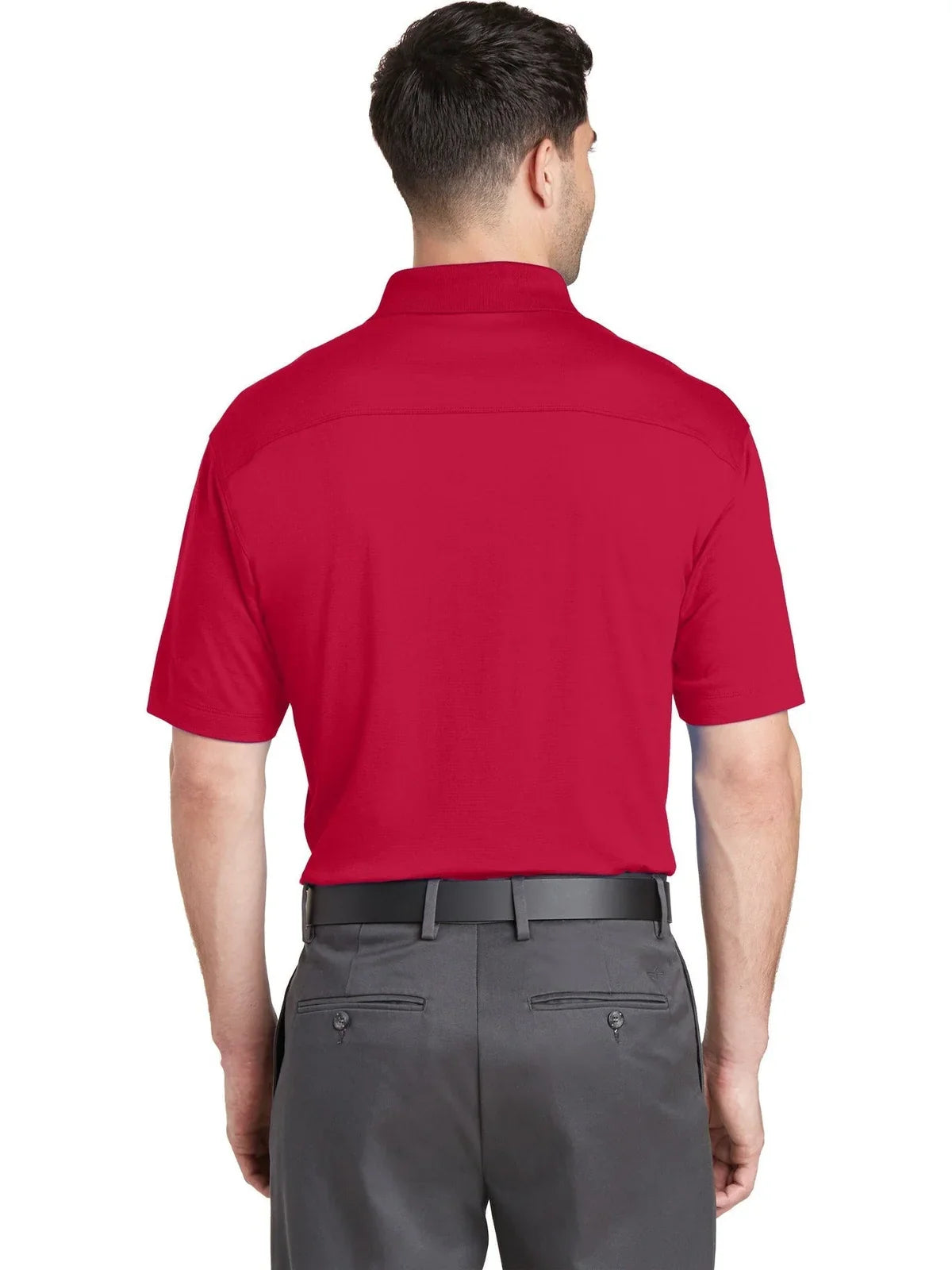 Port Authority Rapid Dry Mesh Polo with custom logo embroidery