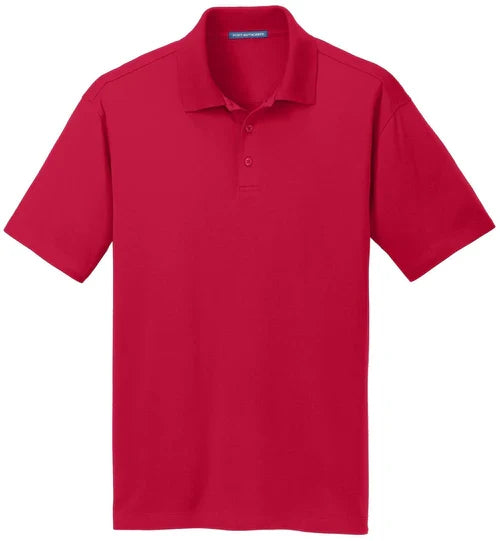 Port Authority Rapid Dry Mesh Polo with custom logo embroidery