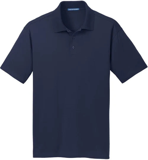 Port Authority Rapid Dry Mesh Polo with custom logo embroidery