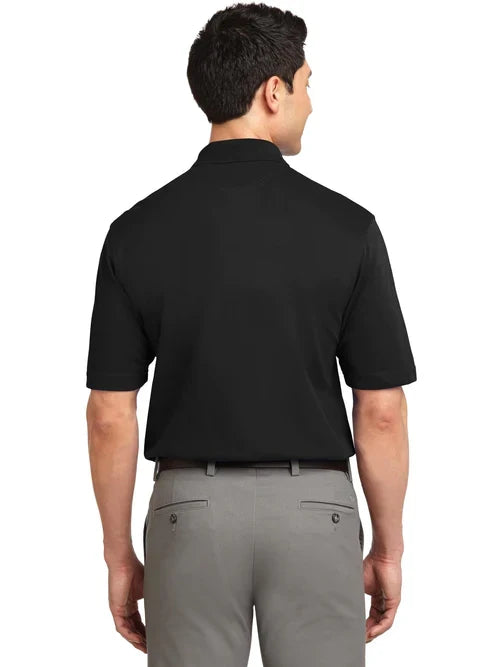 Port Authority Rapid Dry Polo with custom logo embroidery
