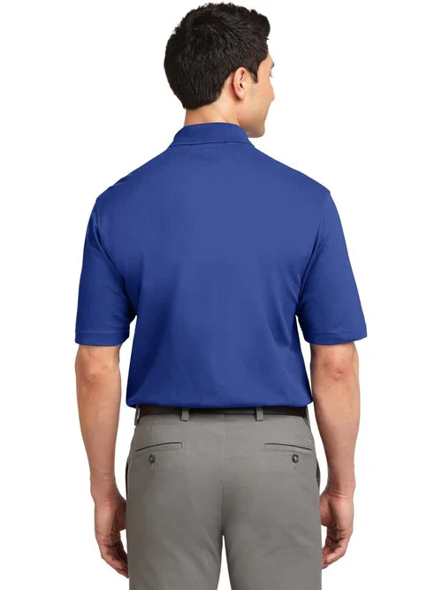 Port Authority Rapid Dry Polo with custom logo embroidery