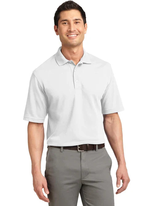 Port Authority Rapid Dry Polo with custom logo embroidery