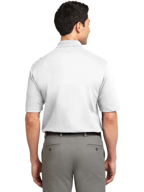 Port Authority Rapid Dry Polo with custom logo embroidery