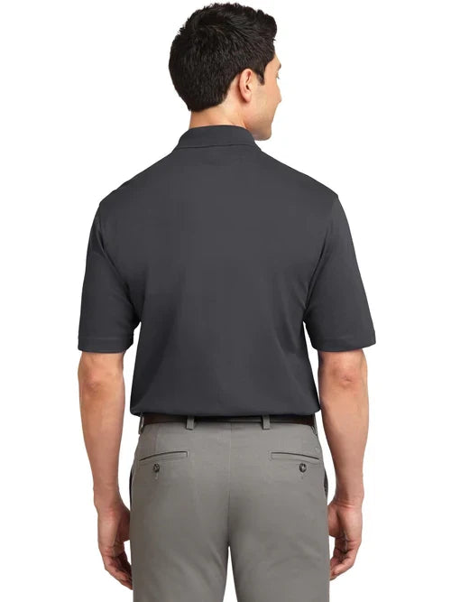 Port Authority Rapid Dry Polo with custom logo embroidery