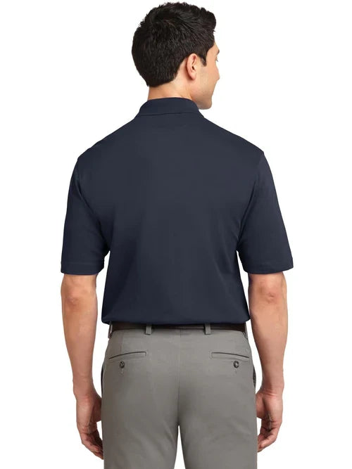 Port Authority Rapid Dry Polo with custom logo embroidery
