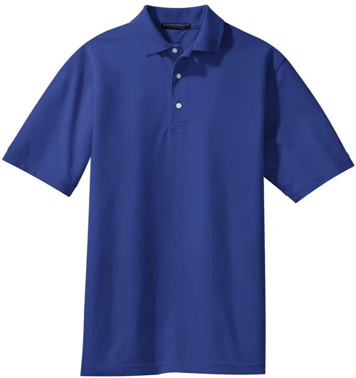 Port Authority Rapid Dry Polo with custom logo embroidery